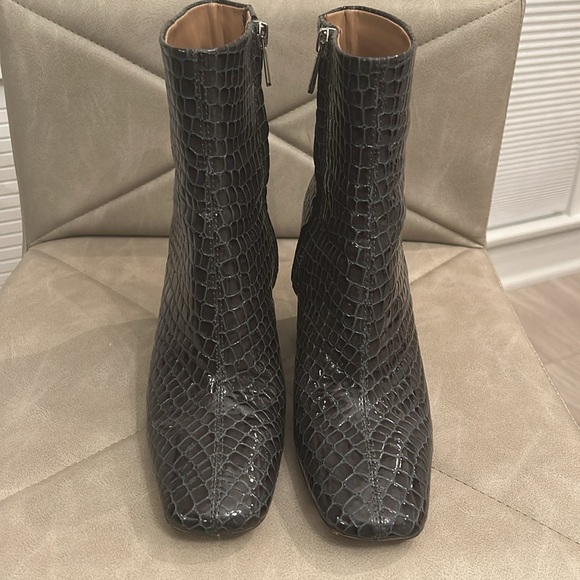 Sam Edelman Codie 2 Croc Ankle Boot - Picture 3 of 11